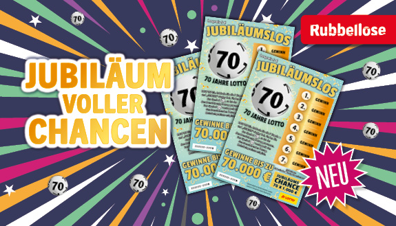 Jubiläumslos LOTTO 6aus49